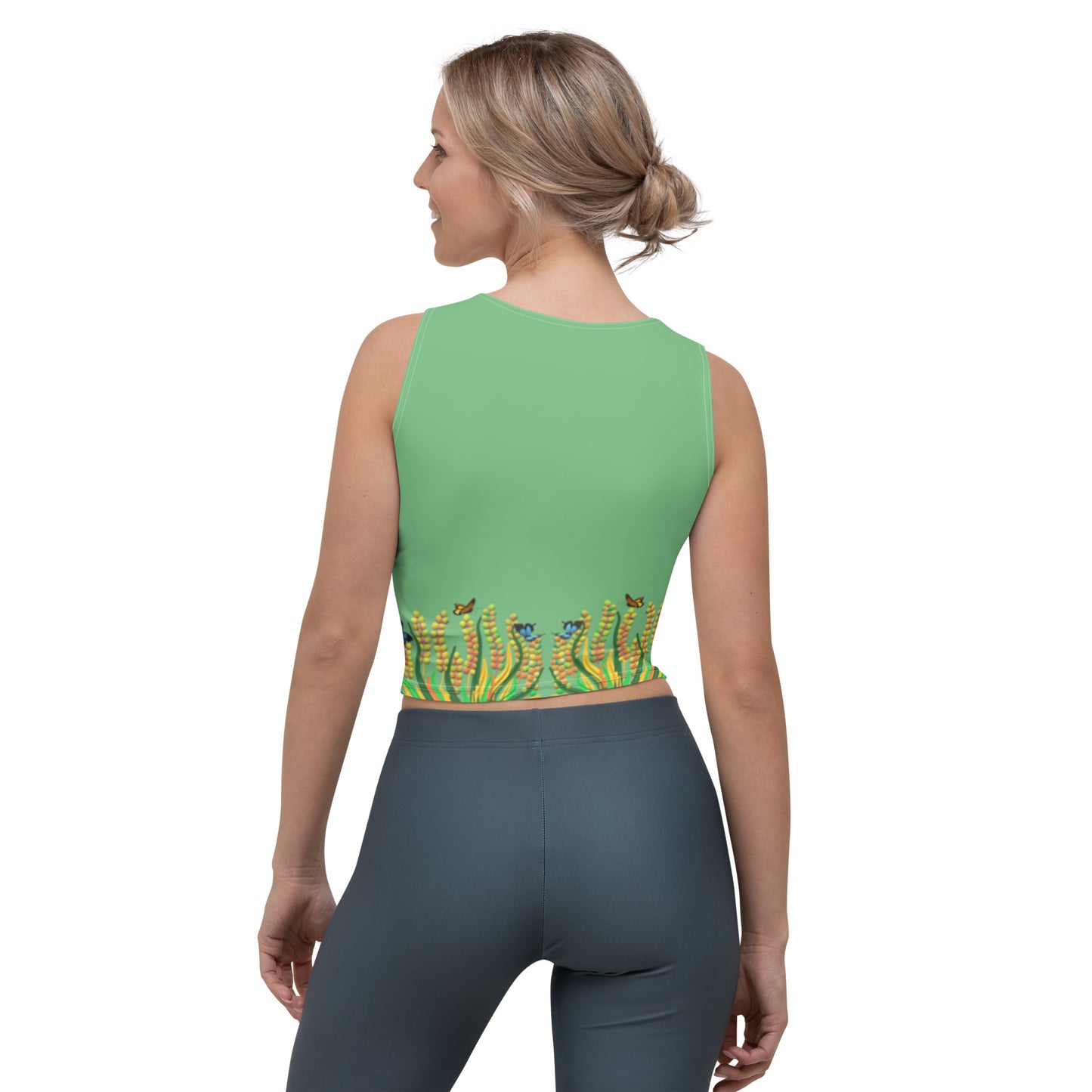 Crop Top green grass