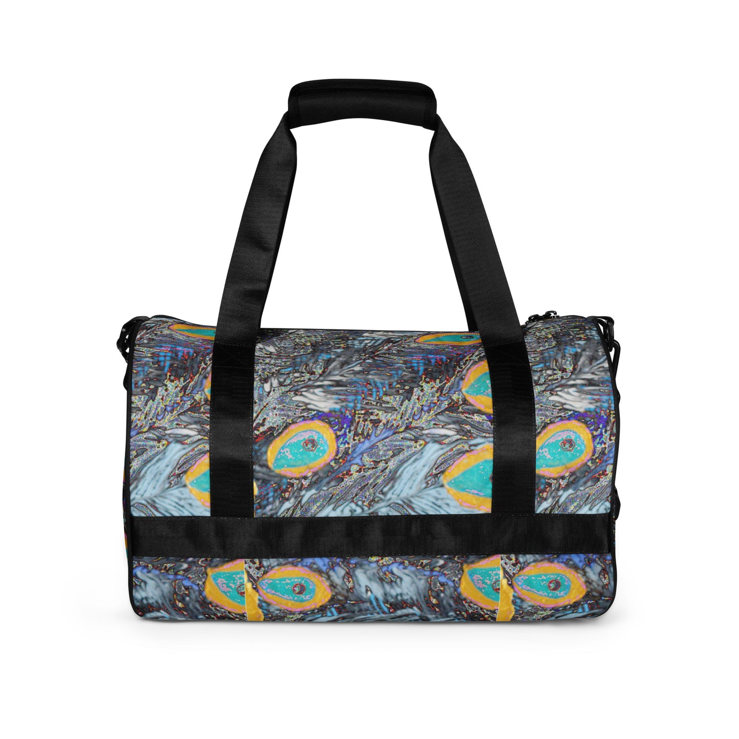 All-over print gym bag Feather