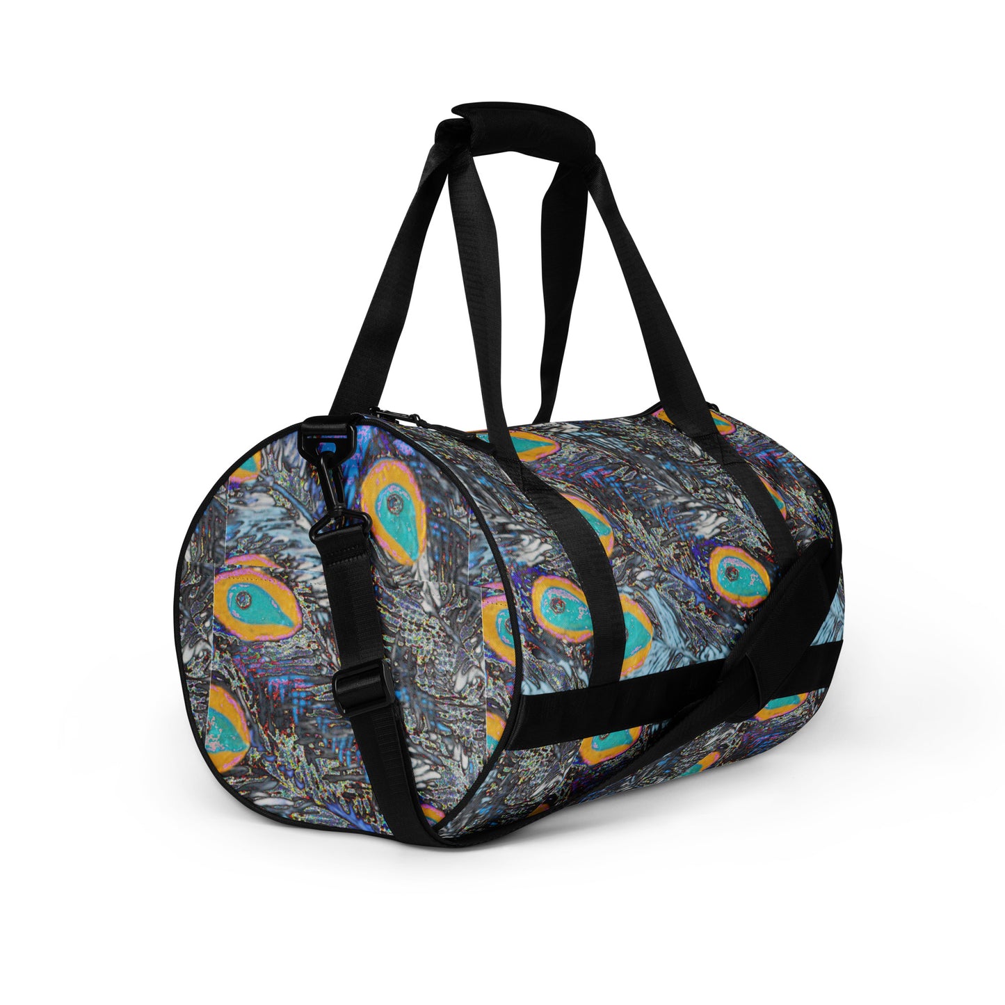 All-over print gym bag Feather