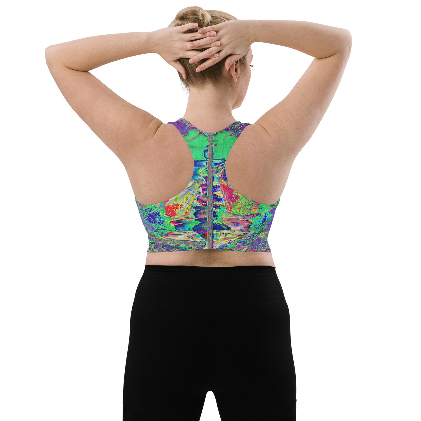 Longline sports bra Apple