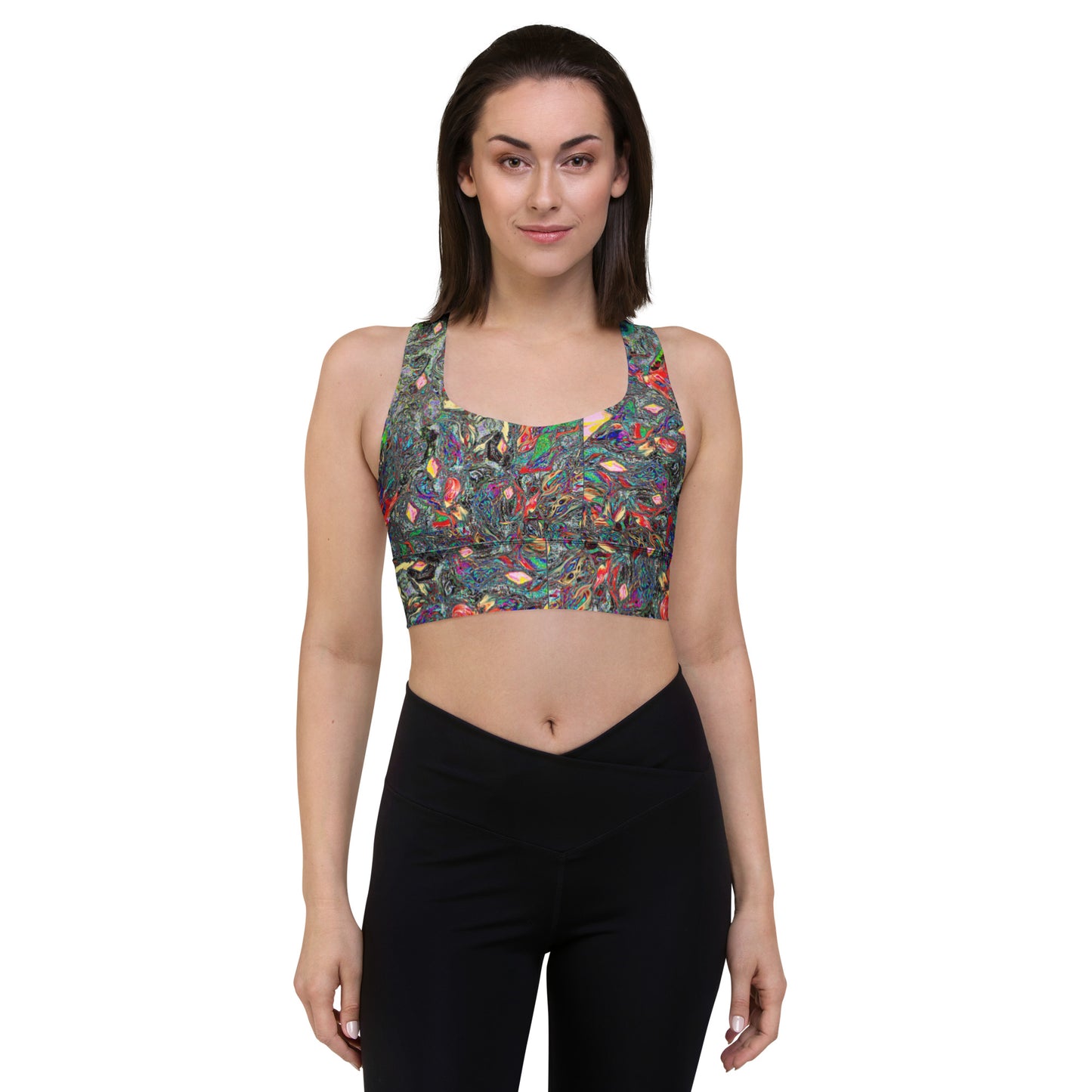 Longline sports bra Smock
