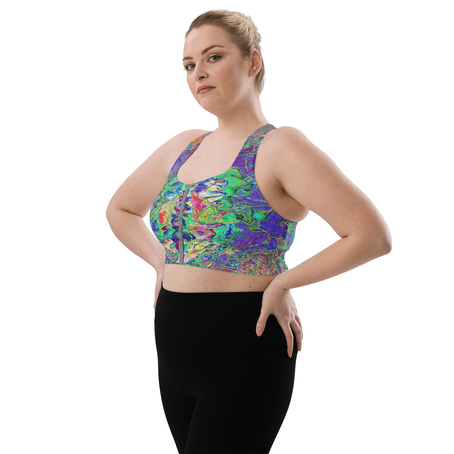 Longline sports bra Apple