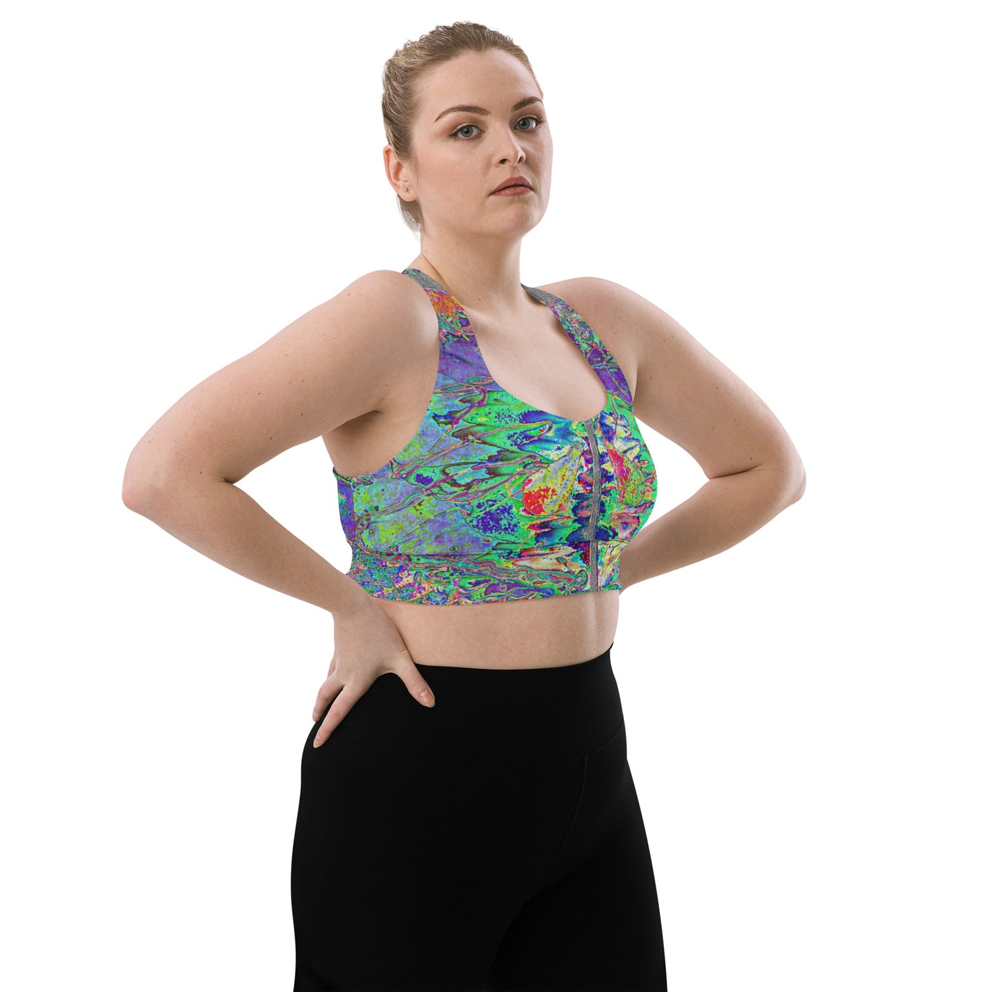 Longline sports bra Apple