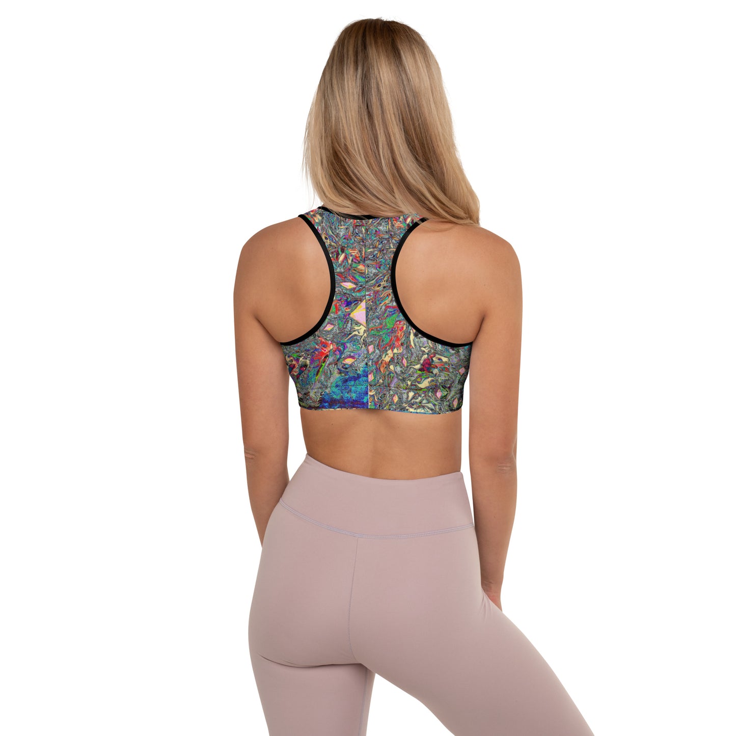 Padded Sports Bra Smock