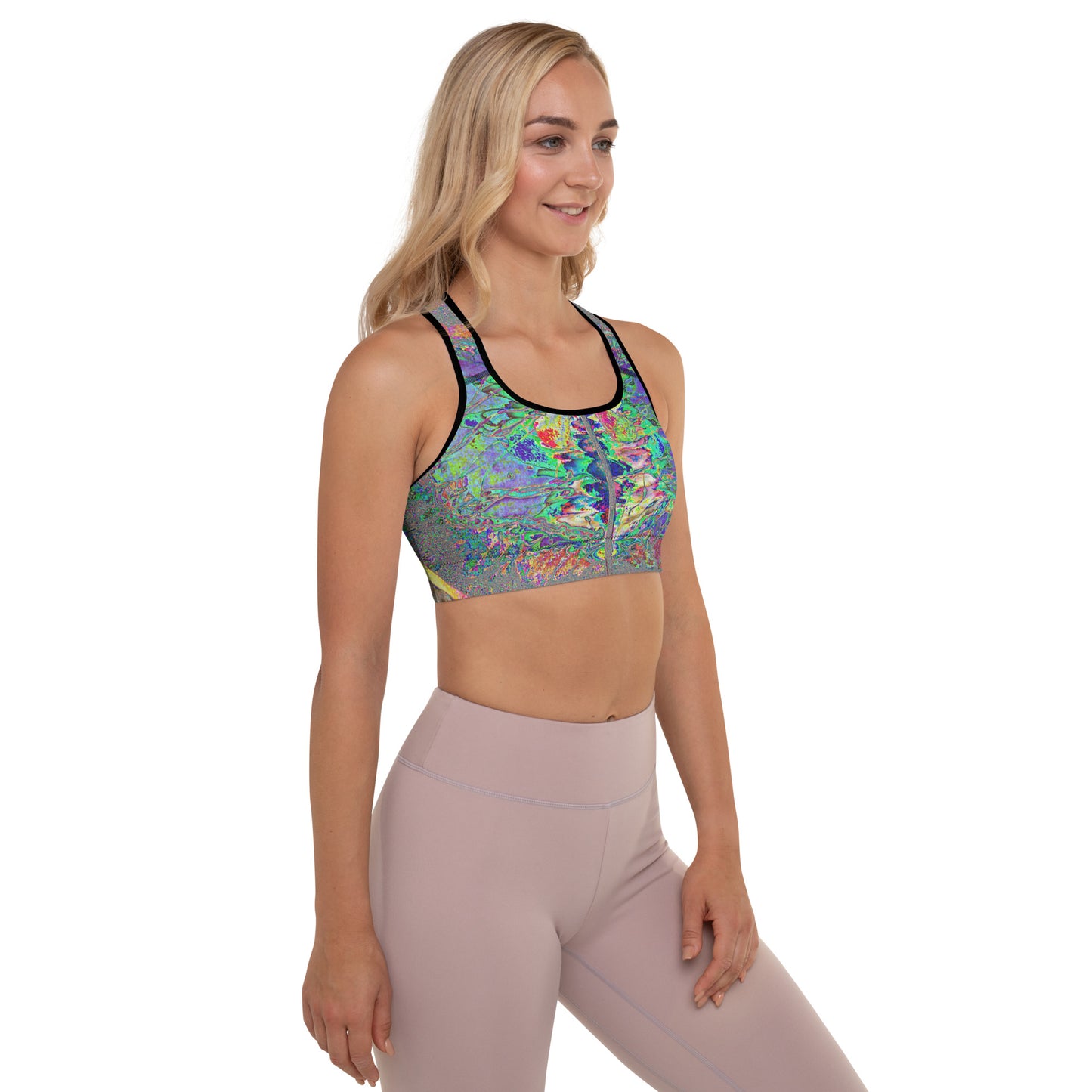Padded Sports Bra Apple