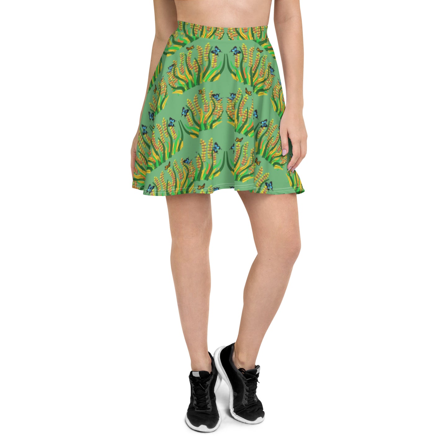 Skater Skirt green grass