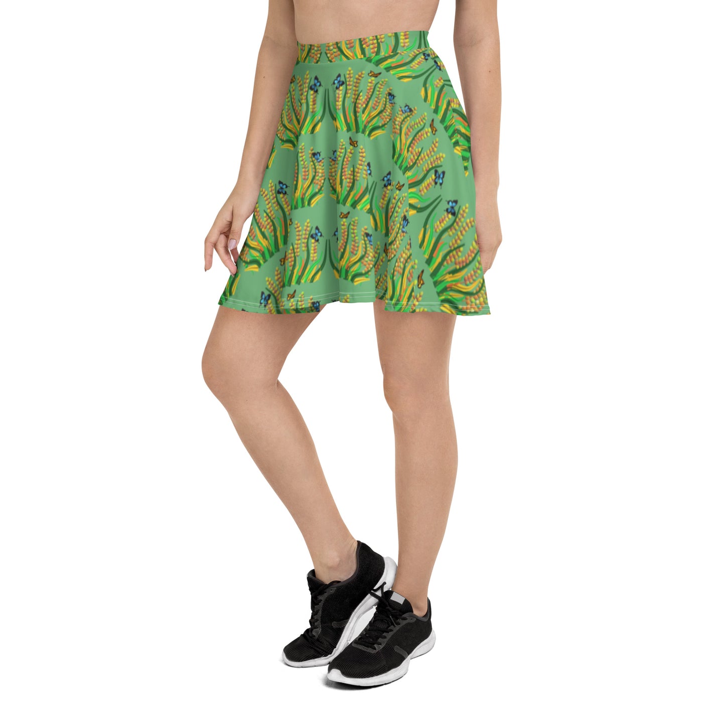 Skater Skirt green grass