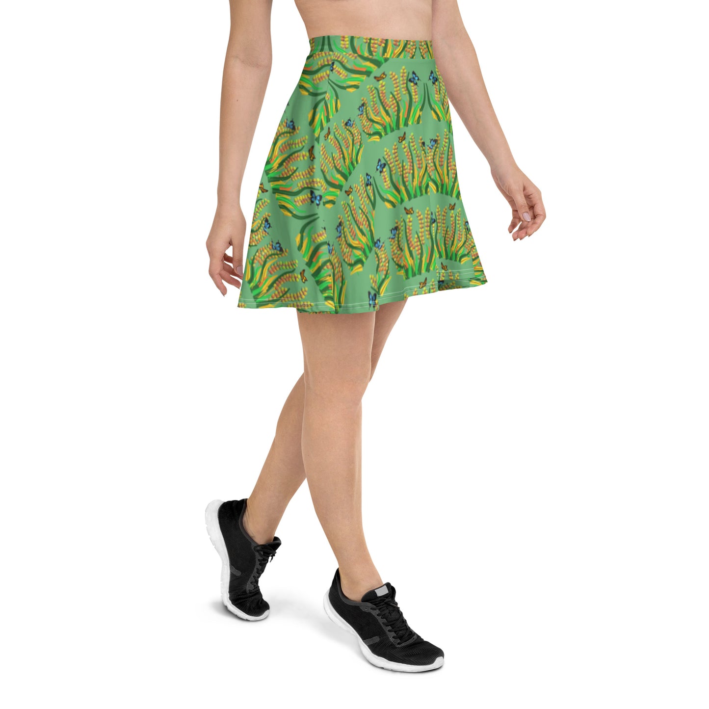 Skater Skirt green grass