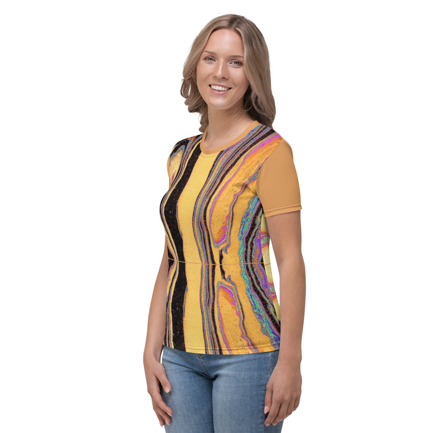 Women's T-shirt Liquid