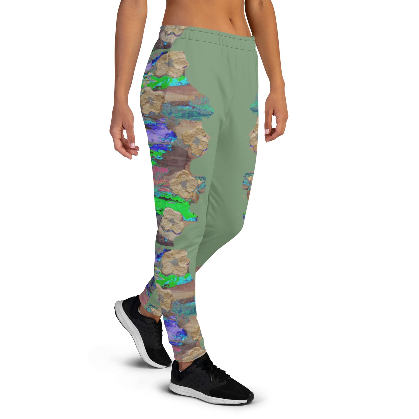 Women's Joggers flowers