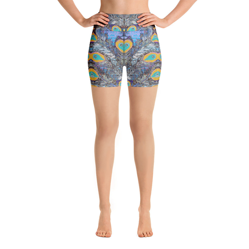 Yoga Shorts Feather