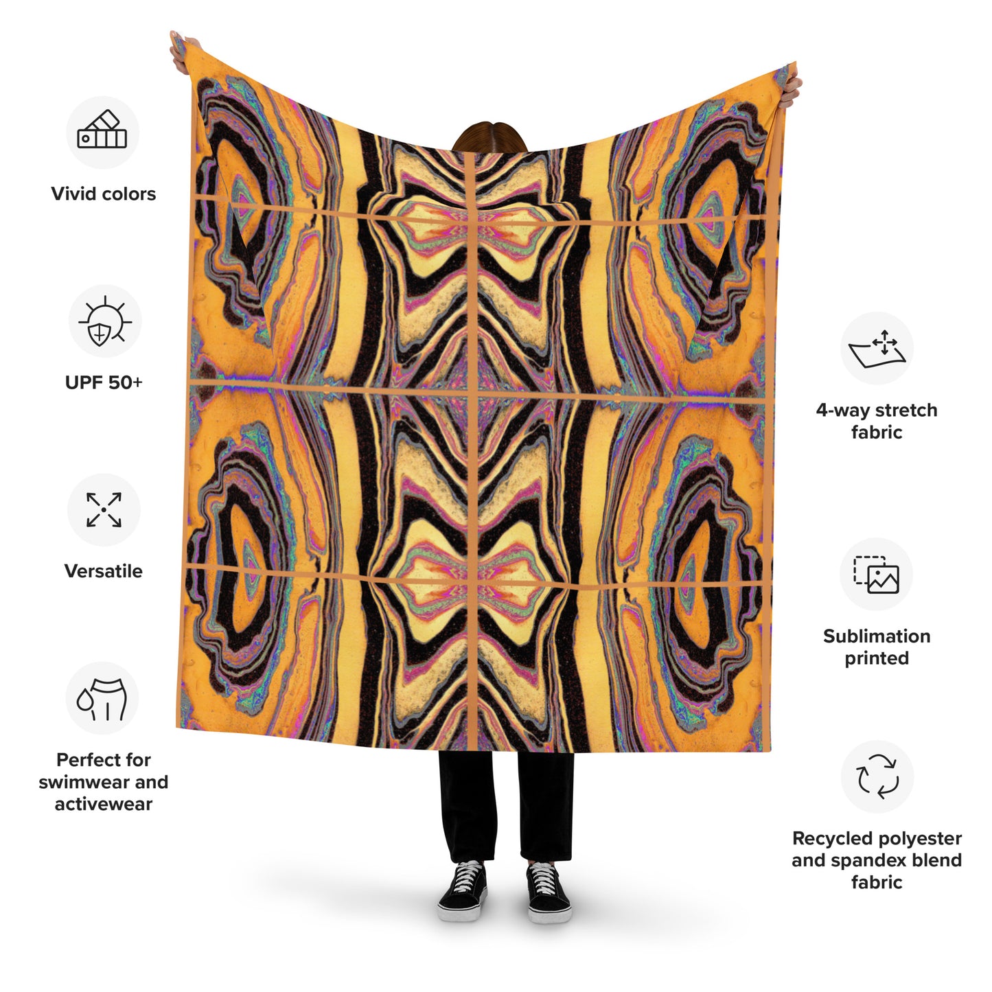 Recycled polyester fabric Liquid#2