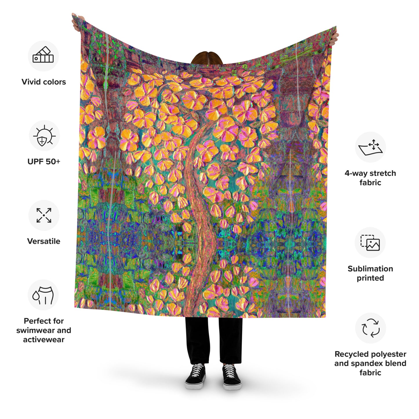 Recycled polyester fabric Tree