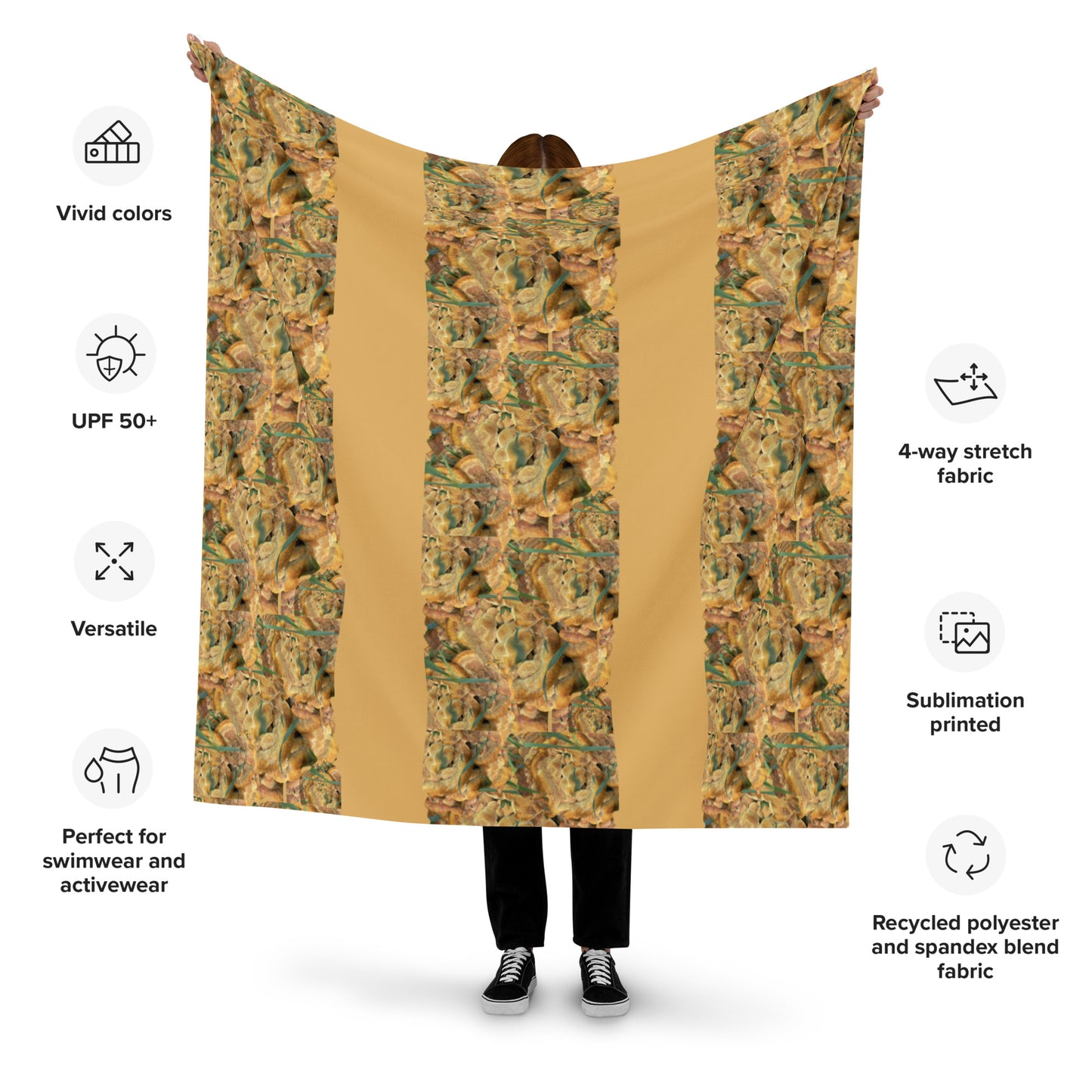Recycled polyester fabric Puffy