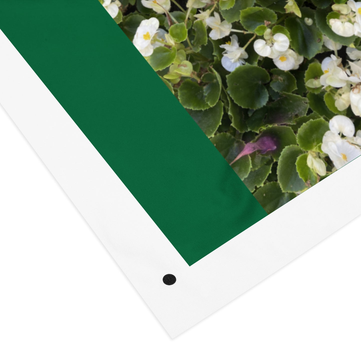 Recycled polyester fabric flowerbed