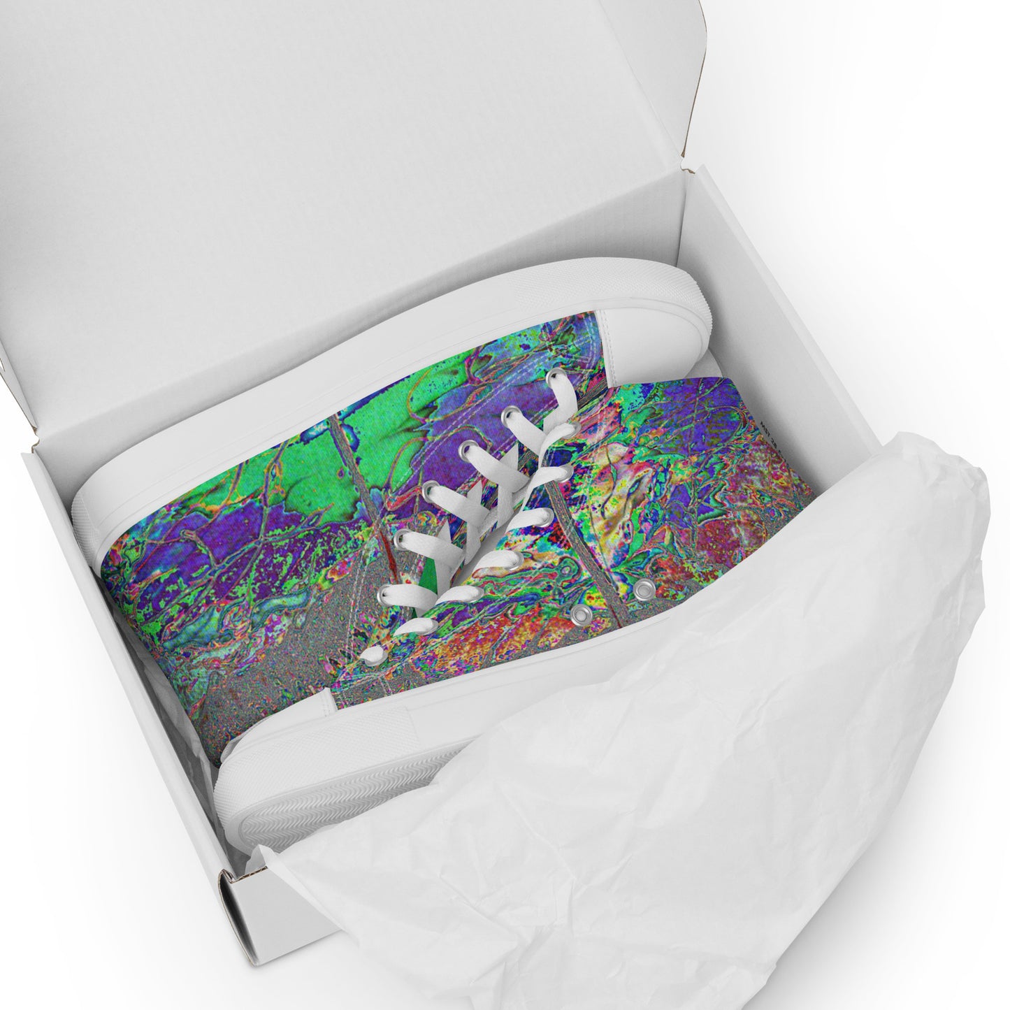 Women’s high top canvas shoes Apple