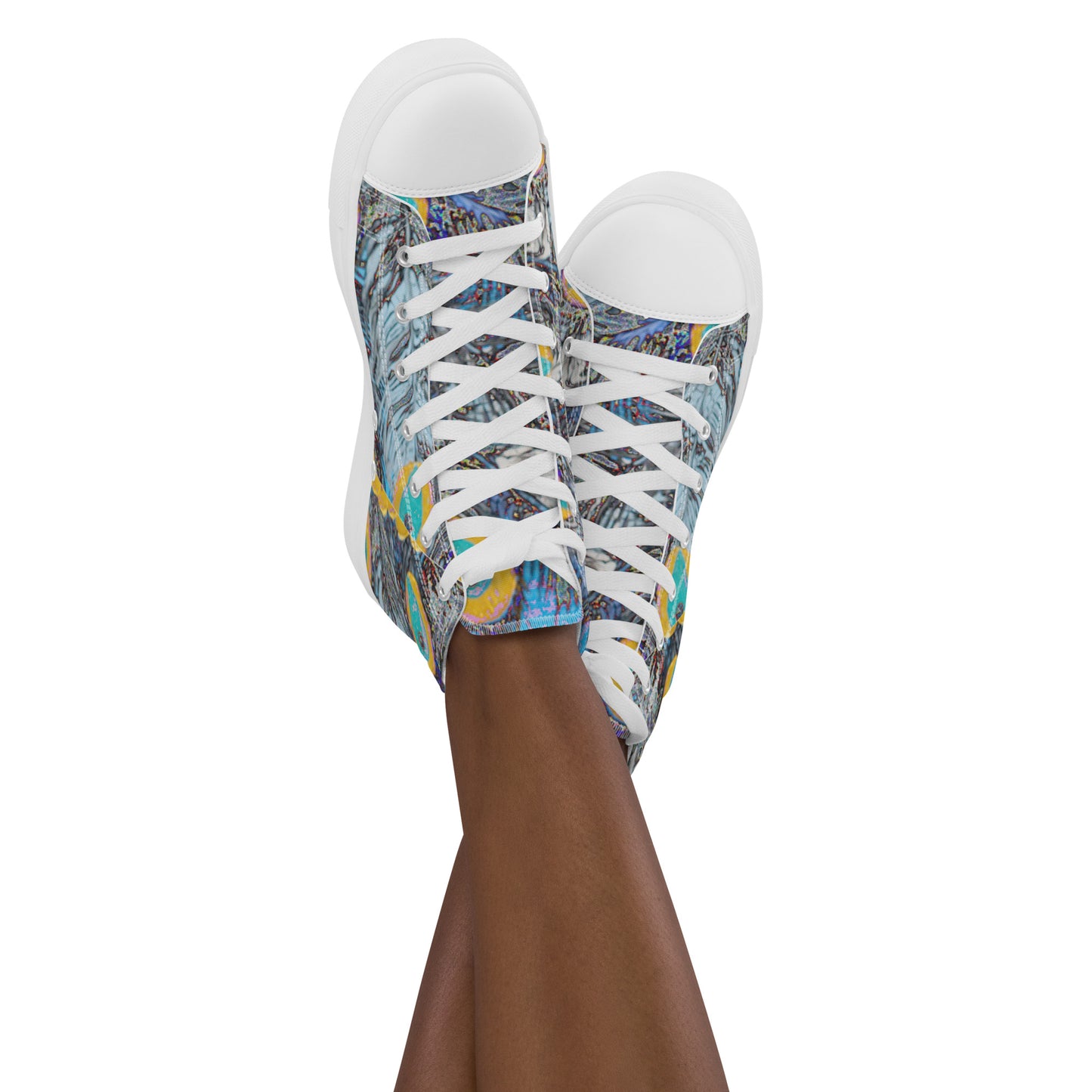 Women’s high top canvas shoes Feather