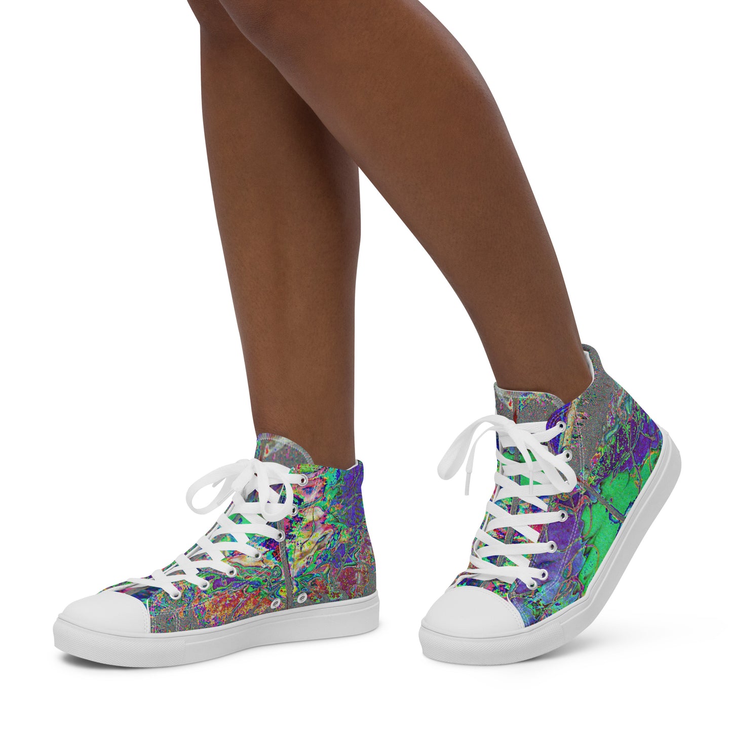 Women’s high top canvas shoes Apple