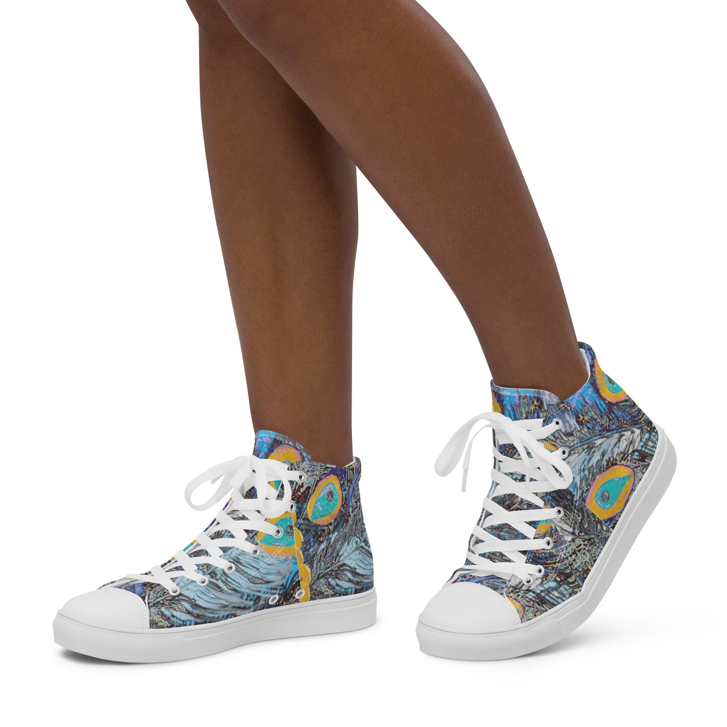Women’s high top canvas shoes Feather
