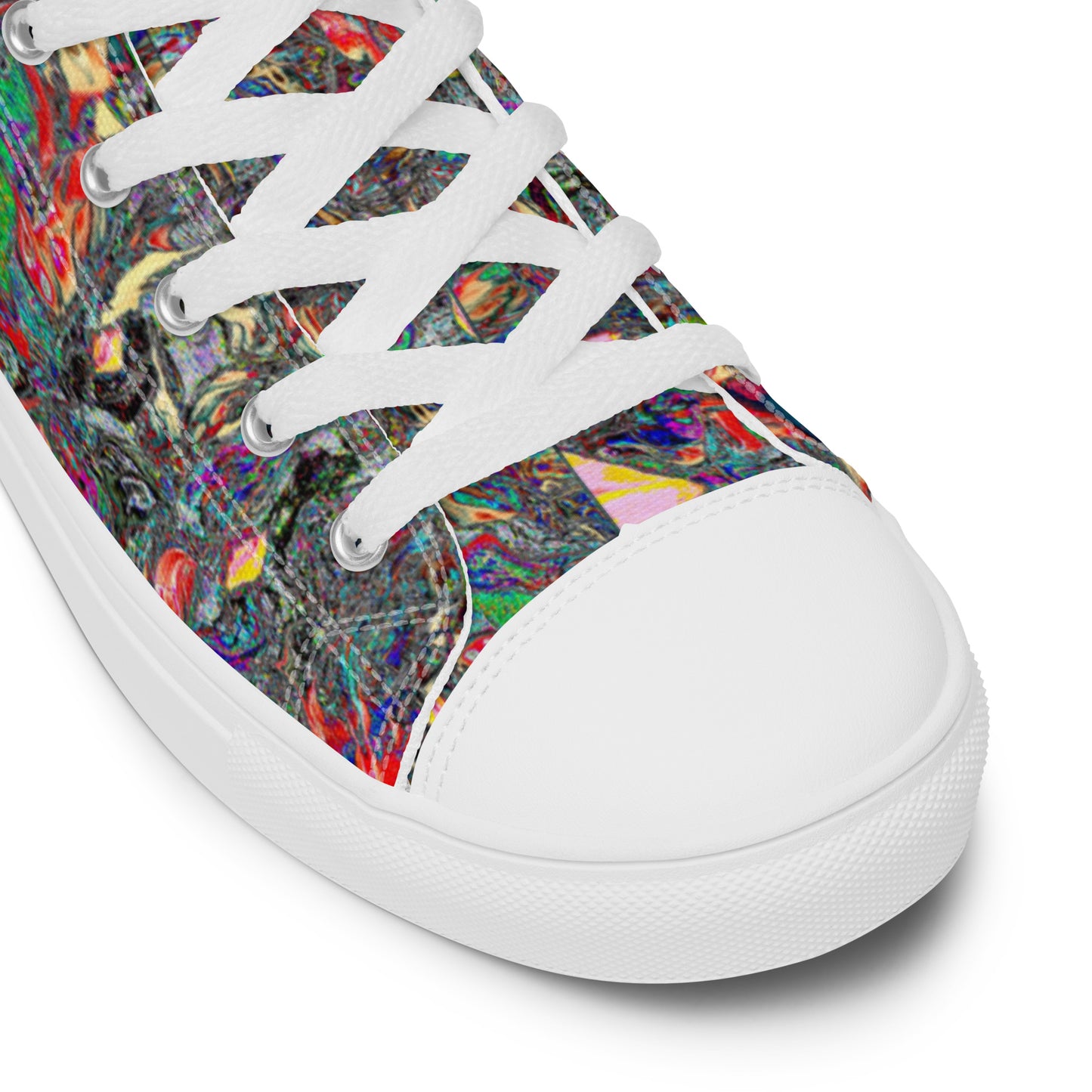 Women’s high top canvas shoes Smock