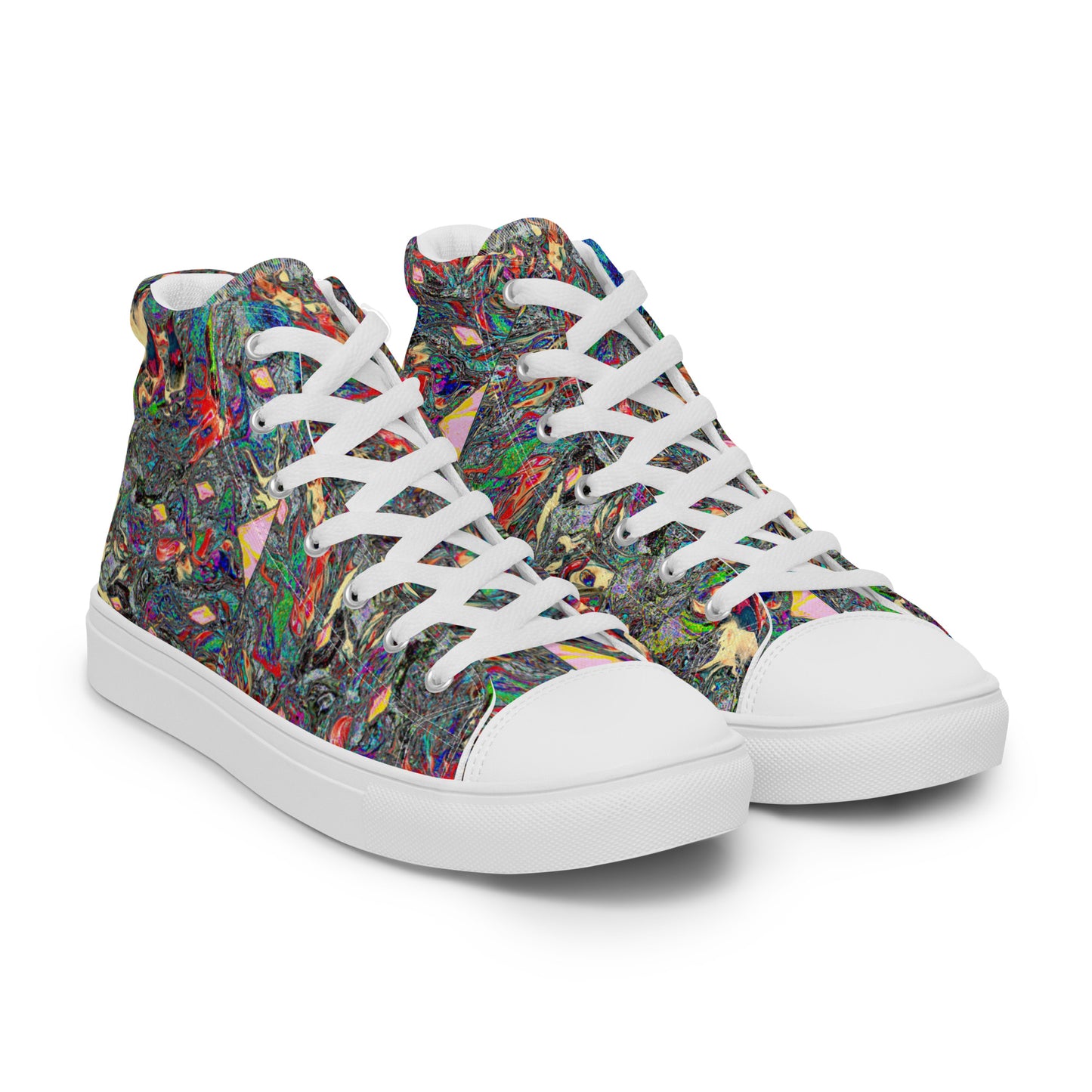 Women’s high top canvas shoes Smock