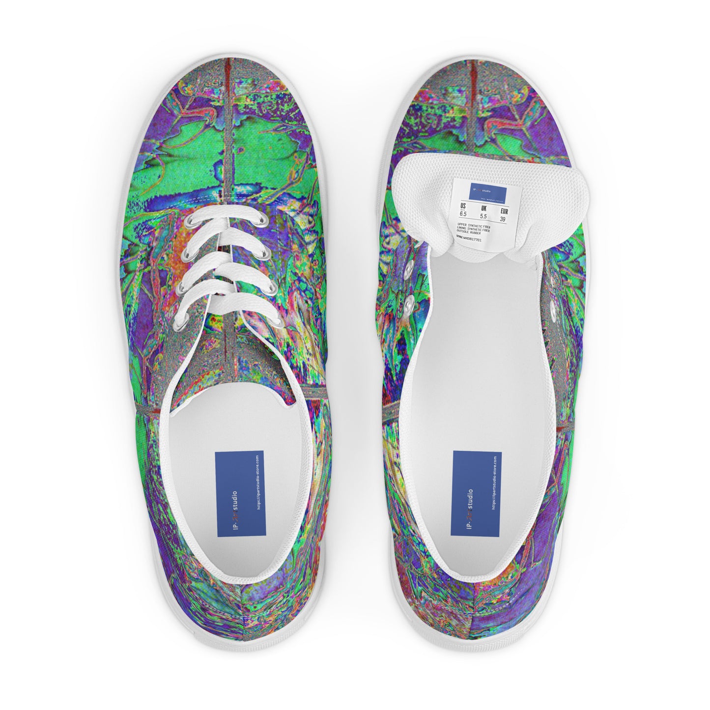 Women’s lace-up canvas shoes Apple
