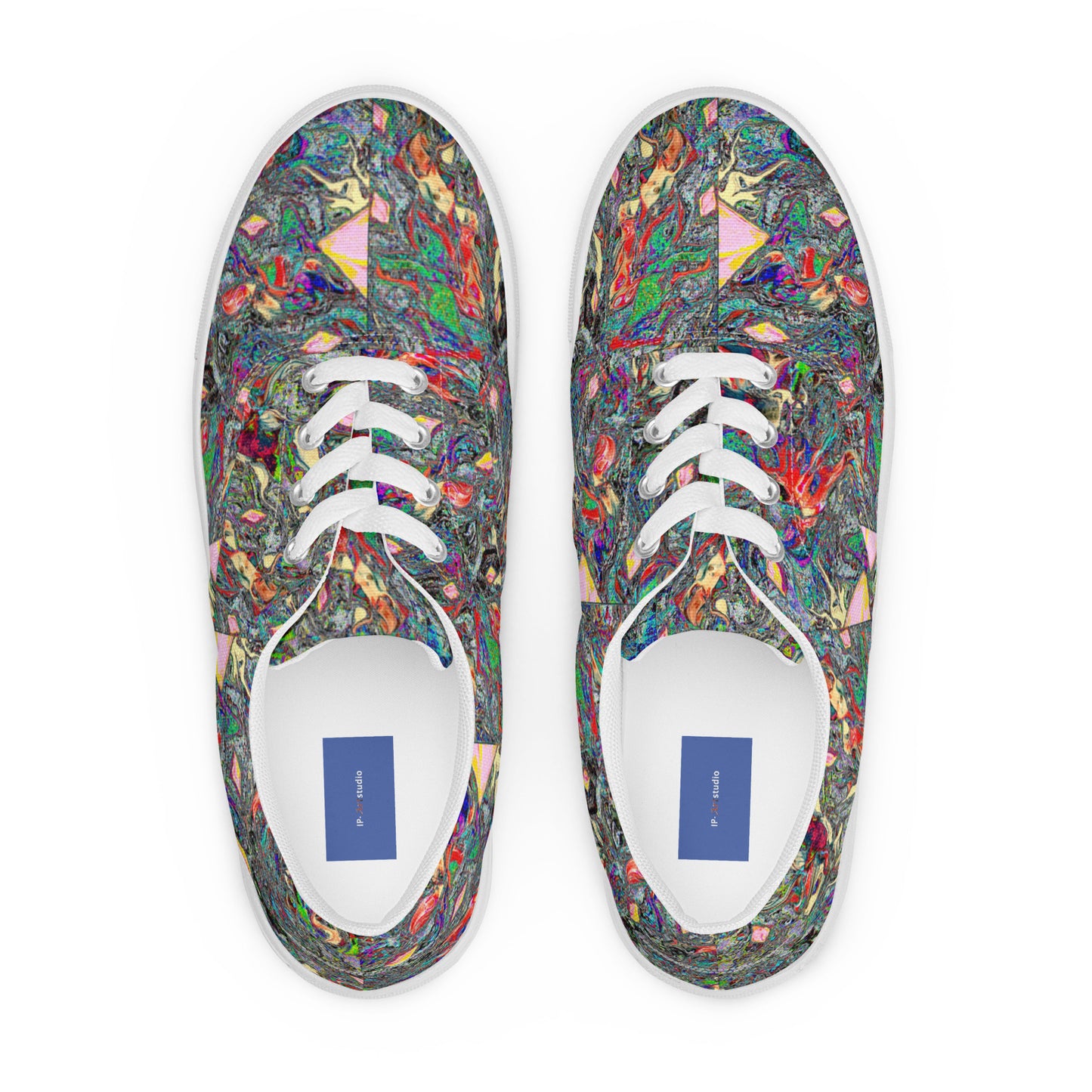 Women’s lace-up canvas shoes Smock