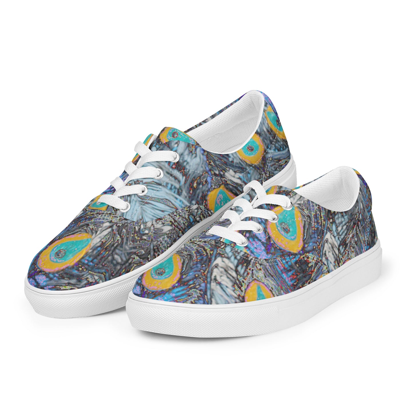Women’s lace-up canvas shoes Feather