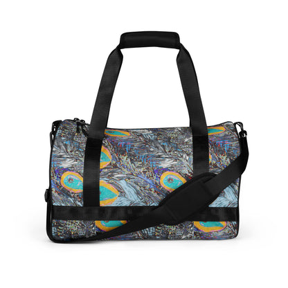 All-over print gym bag Feather