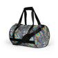All-over print gym bag Feather