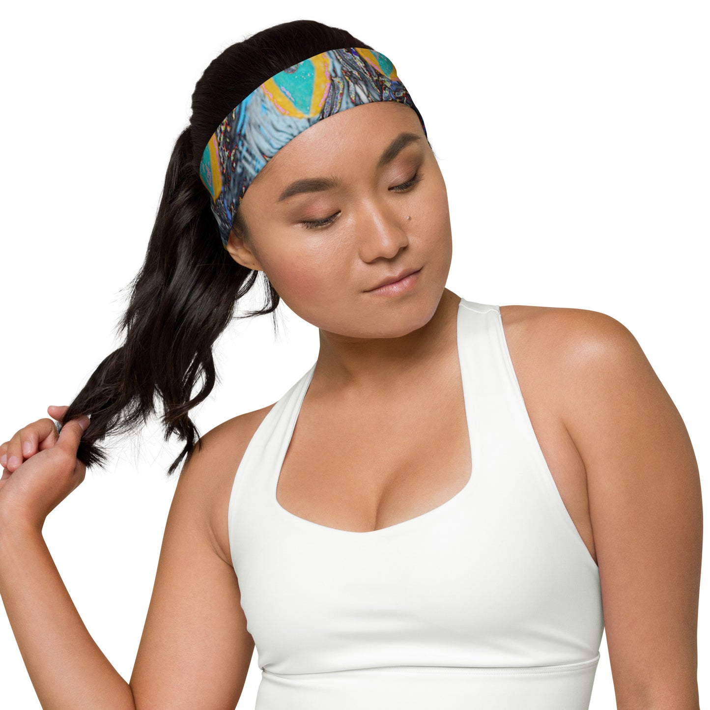 Headband Feather