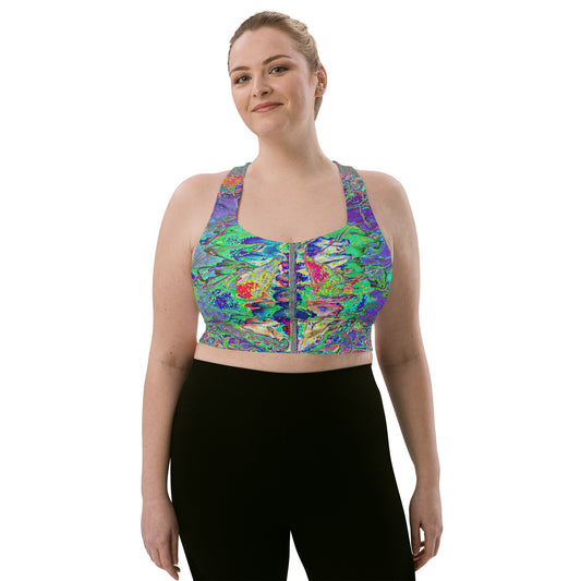 Longline sports bra Apple