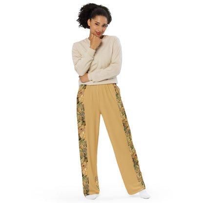 All-over print unisex wide-leg pants Puffy