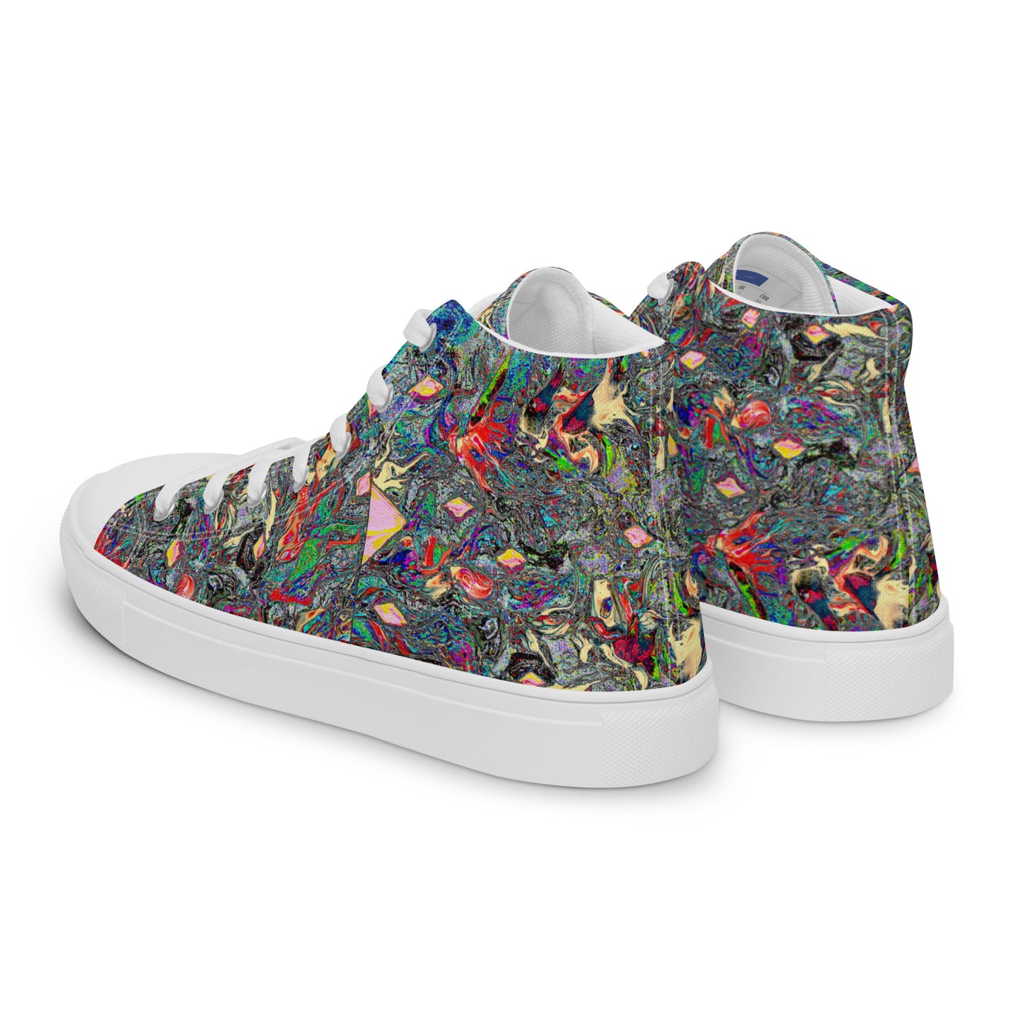 Women’s high top canvas shoes Smock
