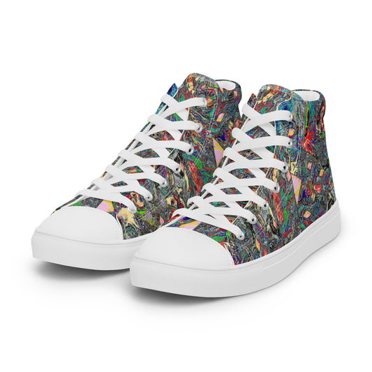 Women’s high top canvas shoes Smock